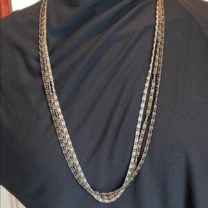 Three Chain Necklace
